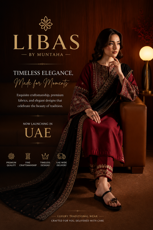 Batik Embroidered Muntaha Collection