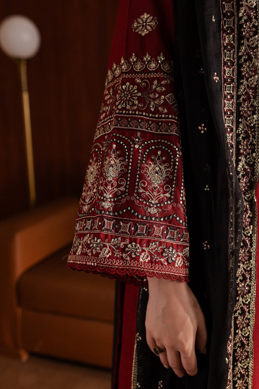 Batik Embroidered Muntaha Collection