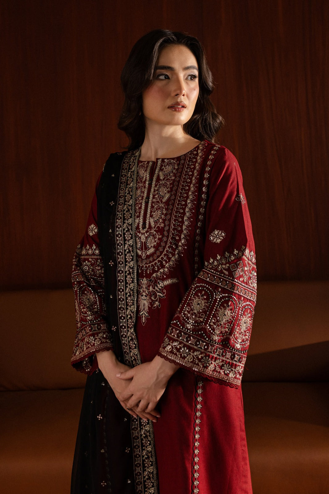 Batik Embroidered Muntaha Collection