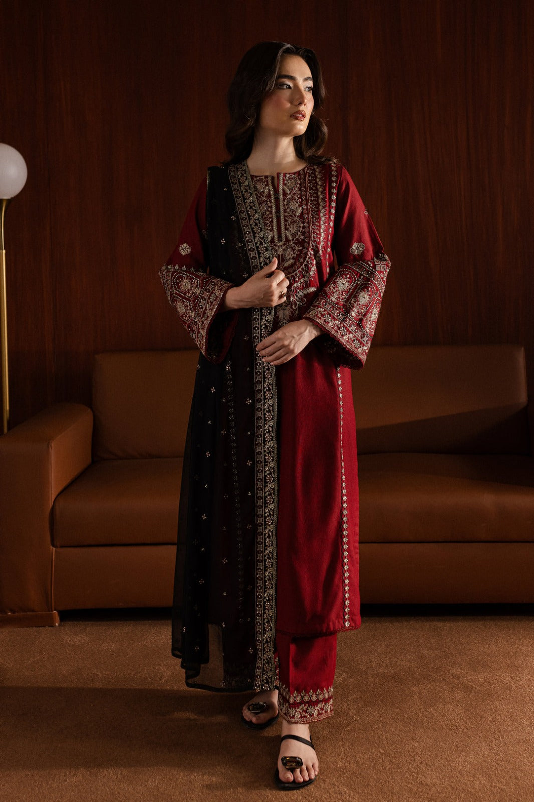 Batik Embroidered Muntaha Collection