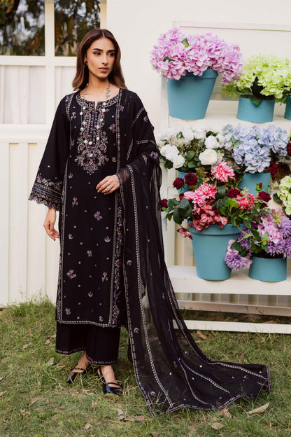 Black Cascade By Muntaha