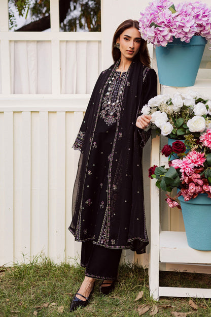 Black Cascade By Muntaha