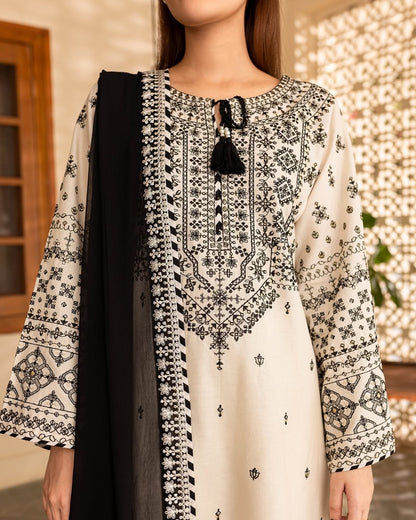 Arfa Emroidery 3 Pc By Muntaha